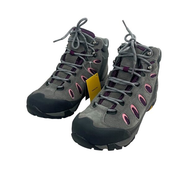 Womens Eastern Mountain Sports Journey Mid WP Charcoal Hiking Boots Size 10 US O - Picture 4 of 7